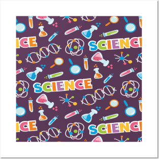 Science Studies Pattern Posters and Art